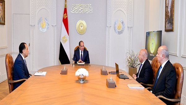 تكليفات قوية من السيسي لـ وزير النقل بحضور مدبولي