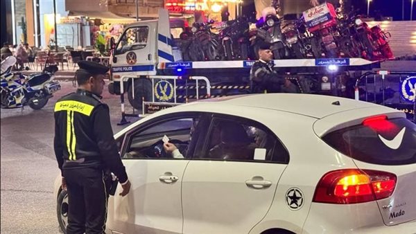 ضبط 7 حالات تعاطي مخدرات أثناء القيادة وتحرير 4500 مخالفة مرورية بالجيزة