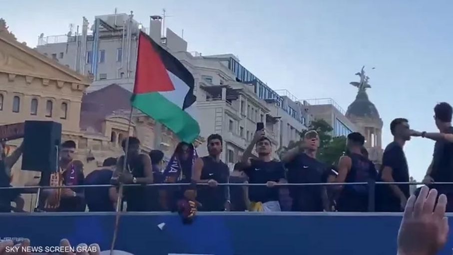 رد الإسرائيليين على رفع يامال علم فلسطين مخجل