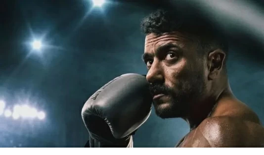أحمد العوضي ينجو بأعجوبة من حريق يلتهم موقع تصوير «علي كلاي»
