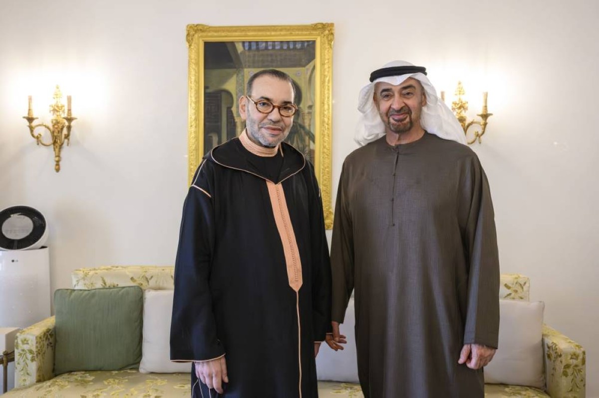 رئيس الدولة يلتقي الملك محمد السادس في إطار زيارة خاصة إلى المغرب » صحيفة نبض الإمارات