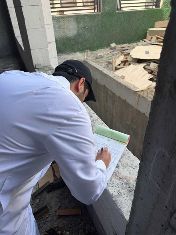 البلدية تطلق حملات تفتيش ميدانية للكشف على أعمال البناء والتشييد في جميع المحافظات
