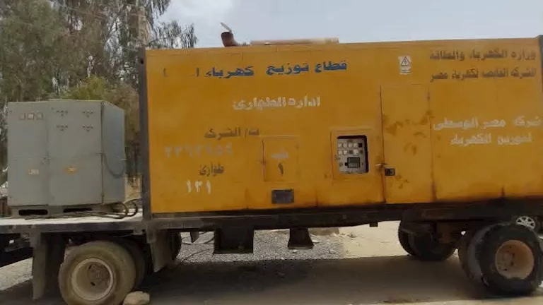 واحة الفرافرة تواجه فصل التيار الكهربائي بسبب درجات الحرارة
