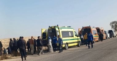 مصرع شخص صدمته سيارة بطريق القاهرة الفيوم