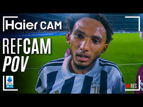 HAIER CAM | REF CAM POV: You Are The Referee in Torino-Juventus