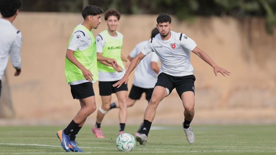 المنتخب الأولمبي يبدأ معسكره التدريبي الداخلي