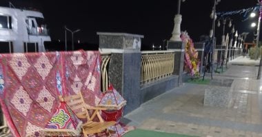 أجواء رمضانية ليلية ساحرة بإدفو