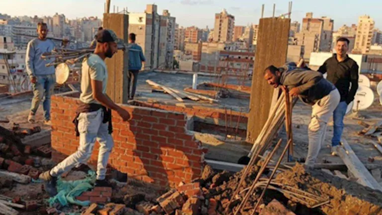 إزالة 12 حالة تعد على الأراضي الزراعية وبناء مخالف في الإسكندرية