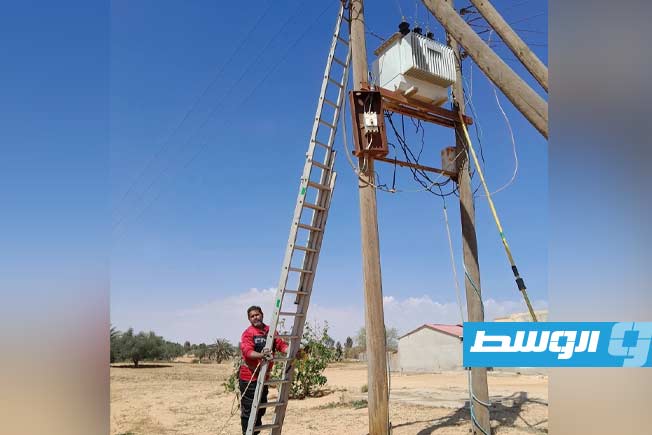 «الكهرباء»: صيانة طارئة لشبكة الضغط المنخفض في العجيلات