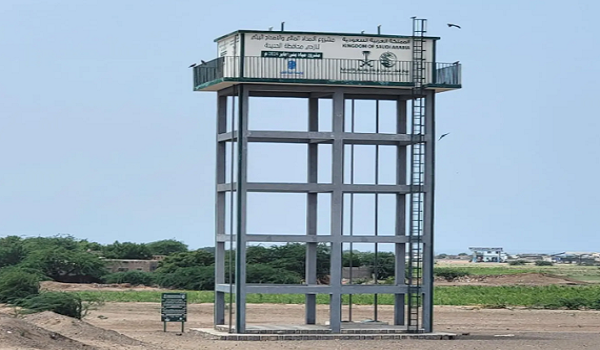 مركز الملك سلمان يضخّ أكثر من 5 ملايين لتر ضمن مشروع إمداد مائي في الخوخة