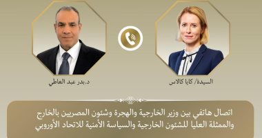 وزير الخارجية يبحث مع ممثلة أوروبا للشئون الخارجية سبل خفض التصعيد بالمنطقة