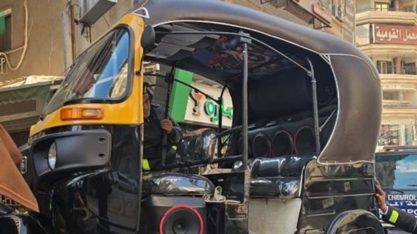 مرور الشرقية يضبط 18 "توك توك" غير مرخص في الزقازيق
