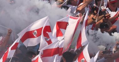 حريق بمدرجات سوبر كلاسيكو ريفر بلايت ضد بوكا جونيورز