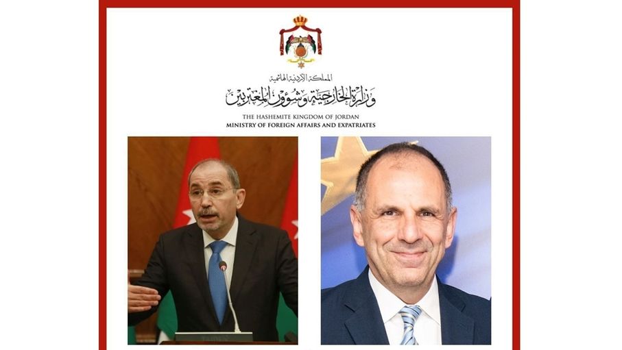 الصفدي ونظيره اليوناني يبحثان تعزيز العلاقات الثنائية وتطورات الأوضاع الإقليمية