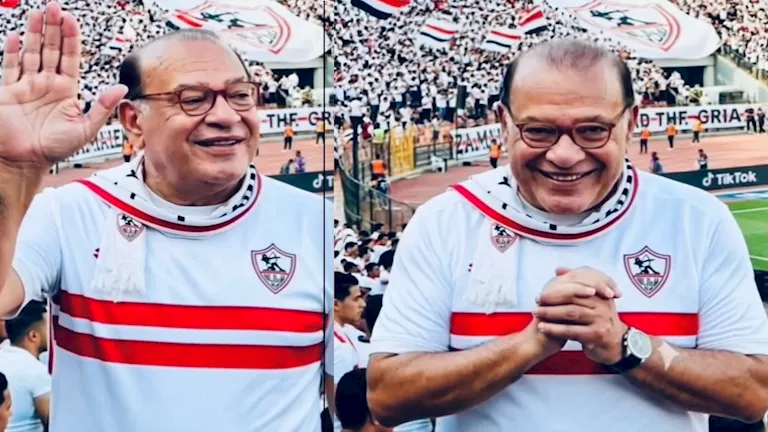 صلاح عبدالله يتمنى فوز الزمالك بنهائي الكونفدرالية