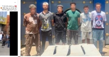 خناقة شوارع بالأسلحة البيضاء تثير الرعب في بني سويف