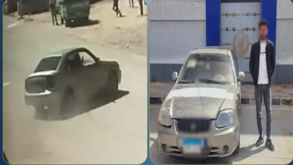 ضبط سائق قام بأداء حركات استعراضية بأحد طرق شمال سيناء