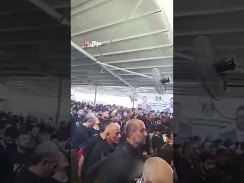 آلاف الزائرين الإيرانيين يعبرون منفذ مهران باتجاه العراق لإحياء مراسم عاشوراء