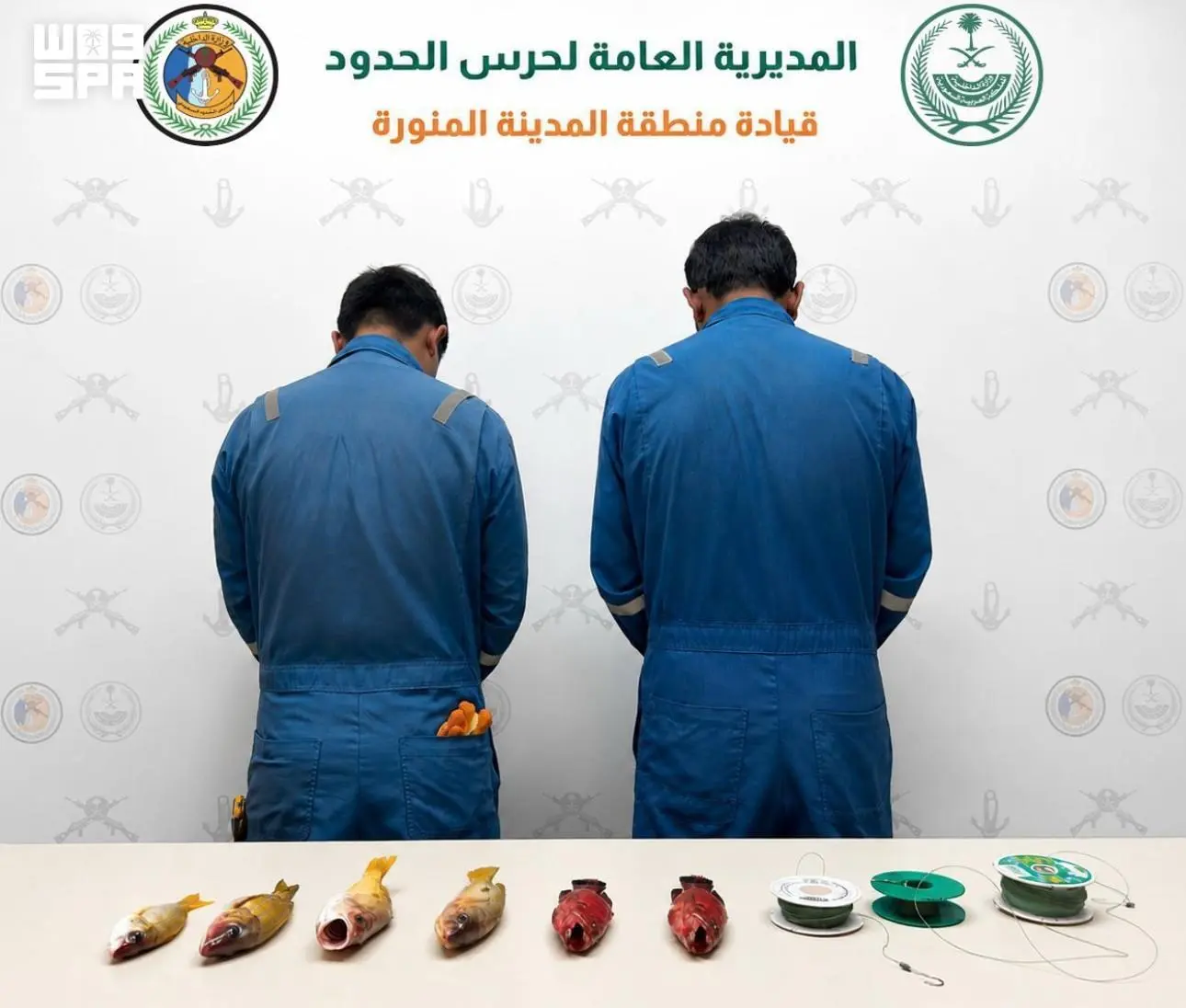 حرس الحدود بالمدينة المنورة يضبط مخالفين للأنظمة البحرية