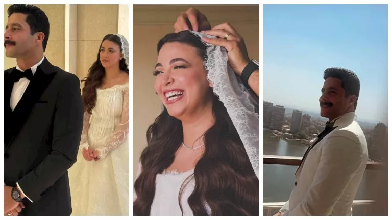 هايدي رفعت بفستان الزفاف ومصطفى منصور بـ"بدلة" العرس- 11 صورة