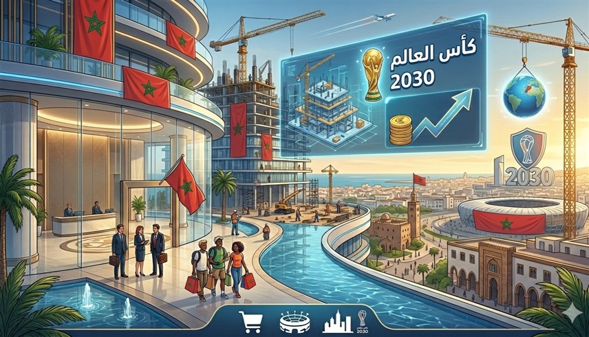 المغرب يخطط لاستثمار 3.5 مليار يورو في الفنادق استعدادًا لكأس العالم 2030