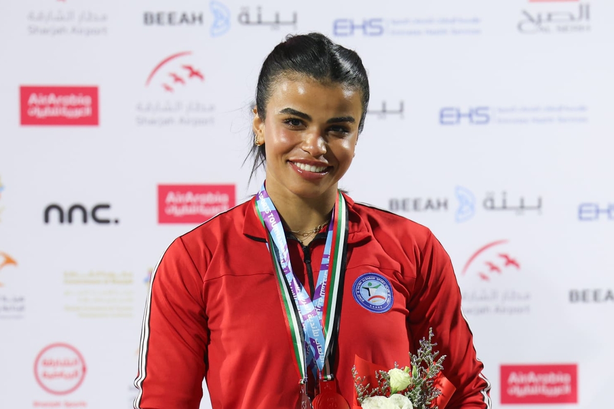 الجازي الفرحان تحرز فضية 100 متر حواجز وبرونزية السباعي بدورة الألعاب العربية للسيدات بالشارقة