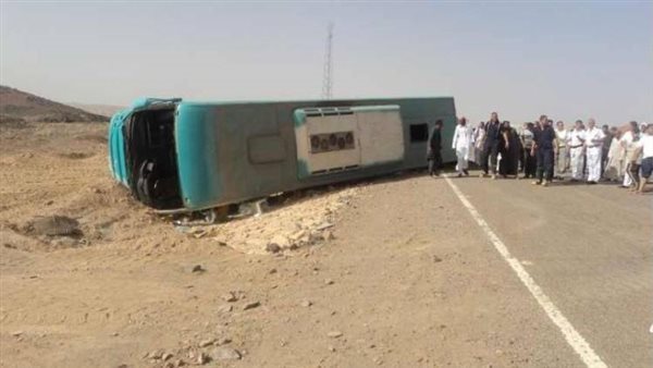 3 سيدات السبب| حادث انقلاب سيارة فريق الاتحاد السكندري للطائرة التفاصيل بالصور