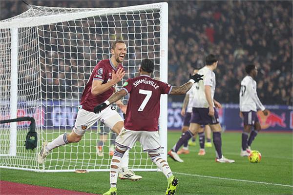 مانشستر يونايتد يفرض تعادلا متأخرا على وست هام