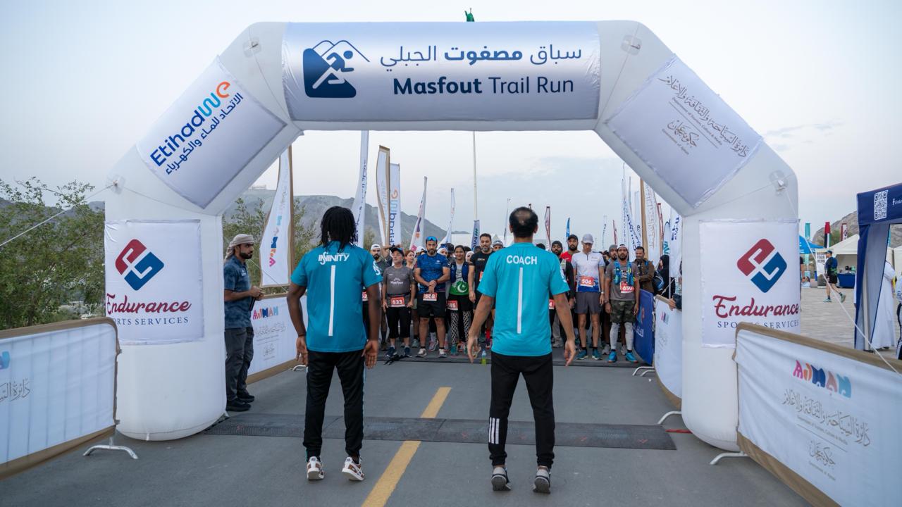 دائرة السياحة والثقافة والإعلام في عجمان تختتم سباق مصفوت الجبلي