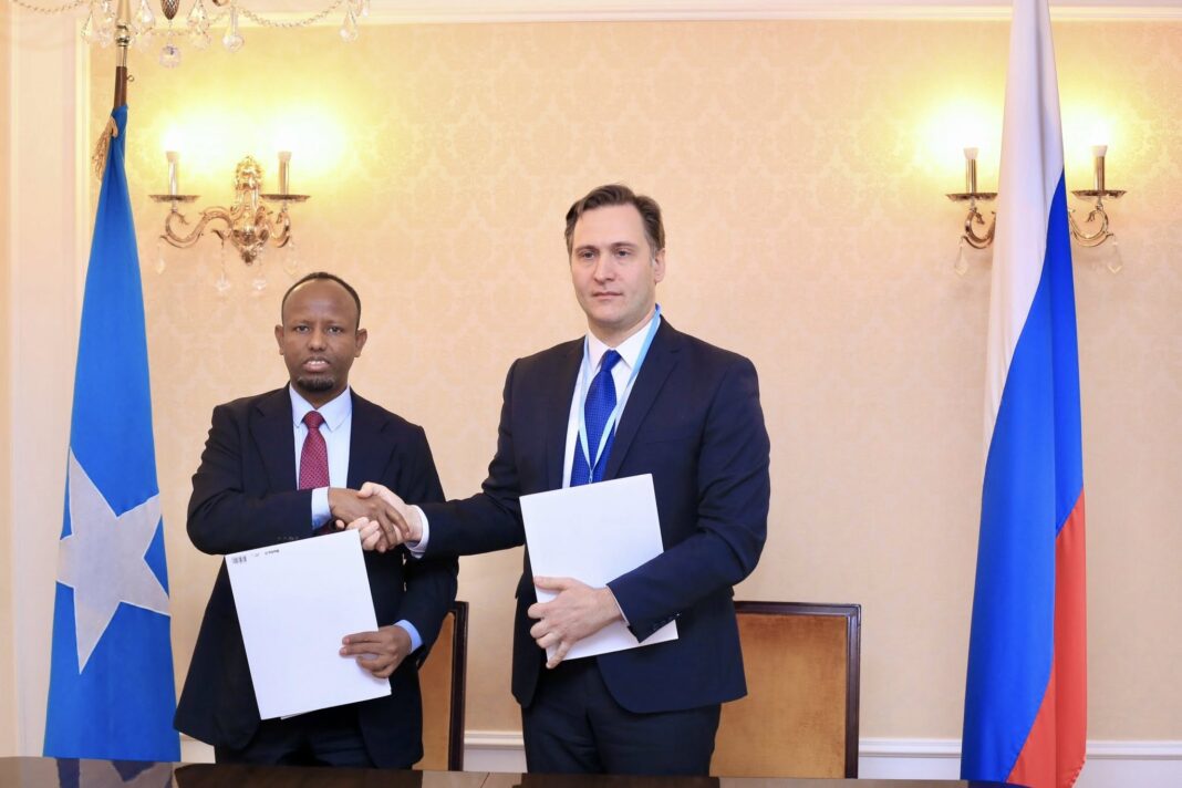 الصومال وروسيا توقعان مذكرة تفاهم في مجال الصحة