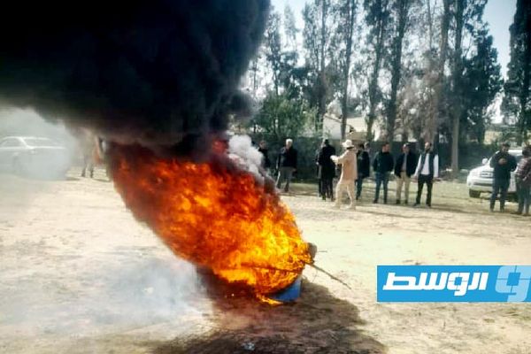 إتلاف كمية من المواد المخدرة في قصر بن غشير