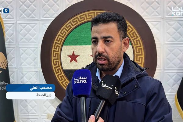 وزير الصحة يبحث مع محافظ إدلب الواقع الصحي في المحافظة