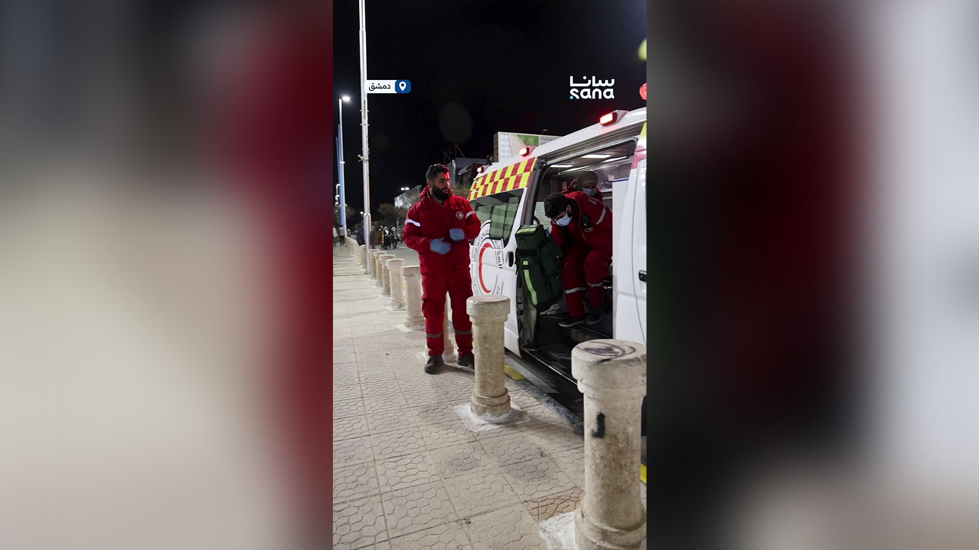 فرق الهلال الأحمر الإسعافية تواكب فعاليات الهلال الأحمر لضمان استجابة فورية لأي طارئ