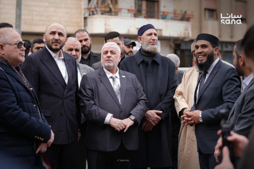 الوزير شكري يفتتح مديرية الأوقاف بحمص في مبناها الجديد