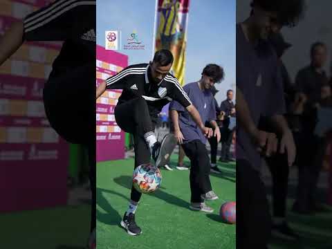 📹 | أجواء رائعة في فعاليات مؤسسة #دوري_نجوم_قطر في اليوم الرياضي 🤩