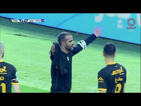 مباراة نارية .. القادسية ينجح في اقصاء العربي ويتاهل للنهائي