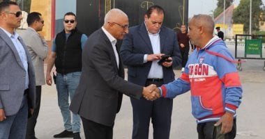 محافظ شمال سيناء يتفقد معبر رفح