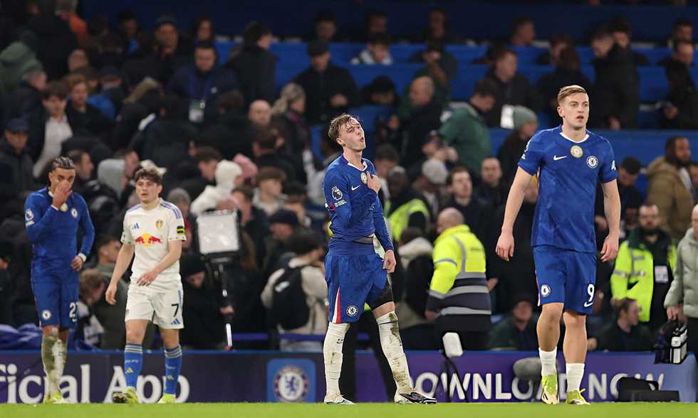 ليدز يعطل انتصارات تشيلسي.. ونيوكاسل يدق المسمار الأخير في نعش فرانك مع توتنام